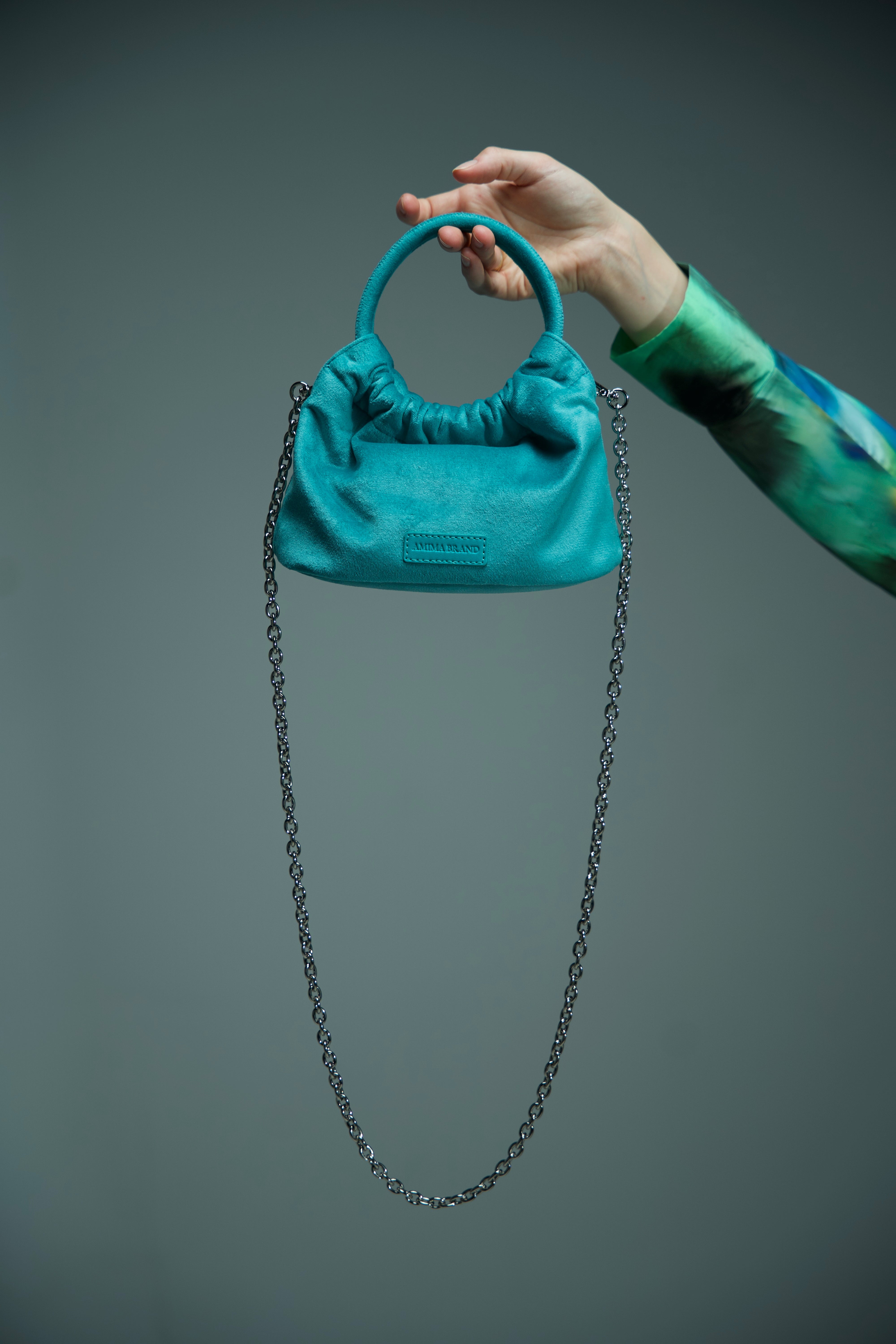 BOLSO PISCO TURQUESA